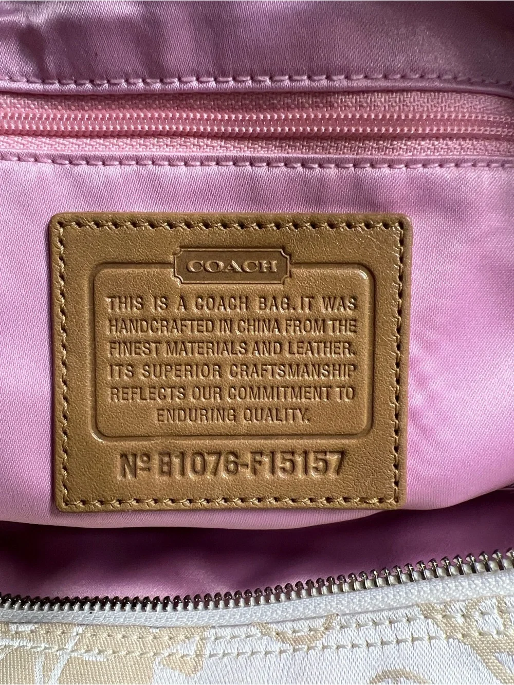 Coach Gallery Horse & Carriage Tote